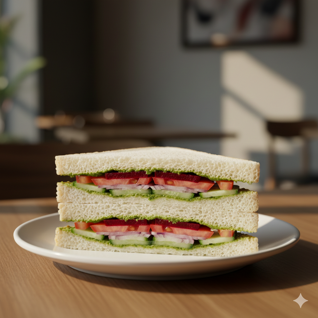 Fresh Veg Garden Sandwich